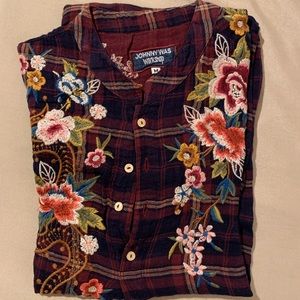 Johnny Was Shirt Dress